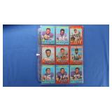 Lot of 45 1971 Topps football cards, EX-NM+
