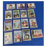 (13) NFL Vintage QB NM-MT Inc. Griese, Stabler