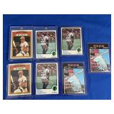 Pete Rose lot, VG-NM inc. (2) 1971 topps, (3)