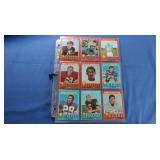 Lot of 45 1971 Topps football cards, EX-NM+