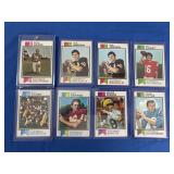 (8) 1973 Topps Football NM-MT Inc. (2) Anderson