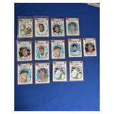 (13) 1970 Sporting News Baseball Cards VG-NM Inc.