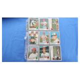 Lot of 36 1972 Baseball Cards VG-NM