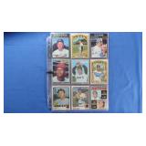 Lot of 36 Mixed year stars from 1970-74 VG-EX