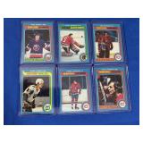 Lot of 6 1979 hockey stars NM-Mint inc. Bossy,