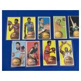 (9) 1970 Topps NBA Cards NM-MT Inc. Scott, Moore,