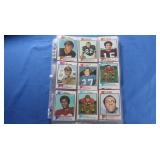 Lot of 45 1973 Topps Football, EX-NM+