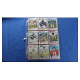 Lot of 45 1973 Topps Football, EX-NM+