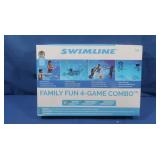 NIB Swimline Family Fun 4 Game Combo