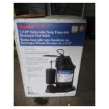NIB Master Plumber 1/3HP Sumbersible SumpPump