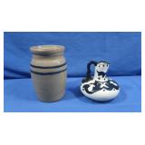 Signed Hand Painted Pottery, An Original by