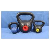 Weight Dumbbells 20lb, 5lb, & 4kg