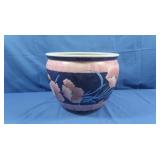 Vintage Koi Carp Fish Hand Painted 12.5" Round x