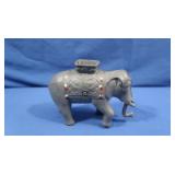 Antique Cast Iron Elephant Bank