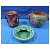 Antique Roseville 289-4 Planter Vase (chip inside