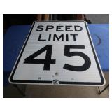 Metal Speed Limit Sign-45