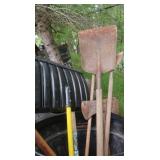 Yard Tools-Axe,Shovel,Rake&more