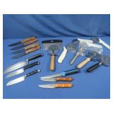 New & Used. New Pizza Cutter, Used Knives, & More