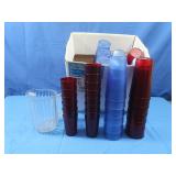 Like New 57 Big Cups, 14 Small Cups, & Pitcher