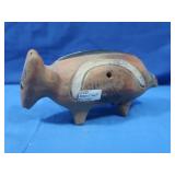 Vintage Mexican Flute Terra-Cotta
