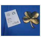 Gerity 24 Carat Gold Electroplated Four Leaf