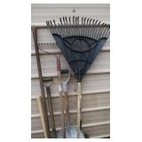 Yard Tools-Axe,Shovel,Rake&more