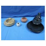 Vintge Instant Burner & Vintage Ashtrays