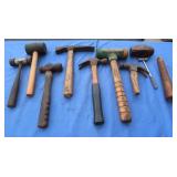Assortment of Hammers