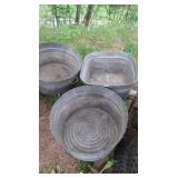 Galvanized Wash Tubs