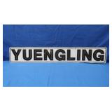 Metal Yuengling Beer Advertisement Sign 36x6"
