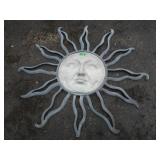 Metal Sun Face