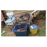 Misc Lot-EletricCords,Cable,Wire,Handicap Chair&