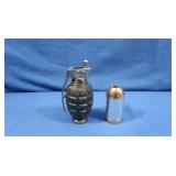 Vintage Hand Grenade Lighter Combat P.G.L. DPAT