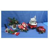 Christmas Figurines, Battery Operated Figurine,