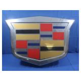 Cadillac Emblem Sign 30.5x21.5" Does not work,