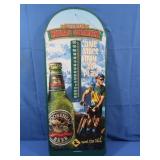 Vintage Metal Moosehead Beer Advertisement