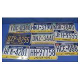 9 PA License Plates
