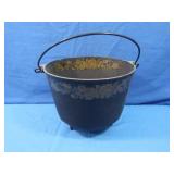 Vintage Cast Iron Kettle with a Handle