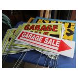 Garage Sale Plastic Signs&Estate Sale