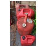 4 Gas Cans