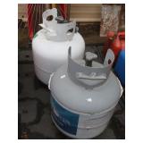 2 Propane Tanks