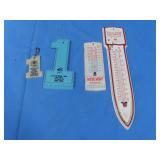 Vintage Advertisements Thermometer & More