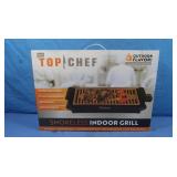 NIB Top CHef Smokeless Wood Grill