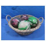 4 Vintage Duck Pin Bowling Balls