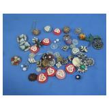 Vintage Buttons&Pins