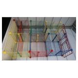 Wire Cage Stacking Cube Organizer-29x14x44"