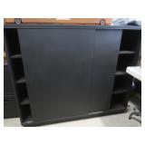 Wood Cabinet w/SlidingDoors,painted 54x13x46"H