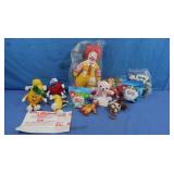 Plush Give-a-way /Toys-McDonalds,Dole,Heinz