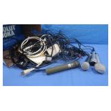 MIcrophones,Powerstrips,Cables