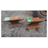 2 Sm. Anvils-8"